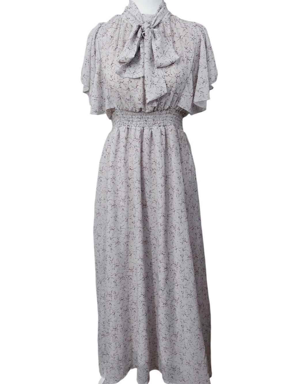 GRL Floral Ruffled Dress